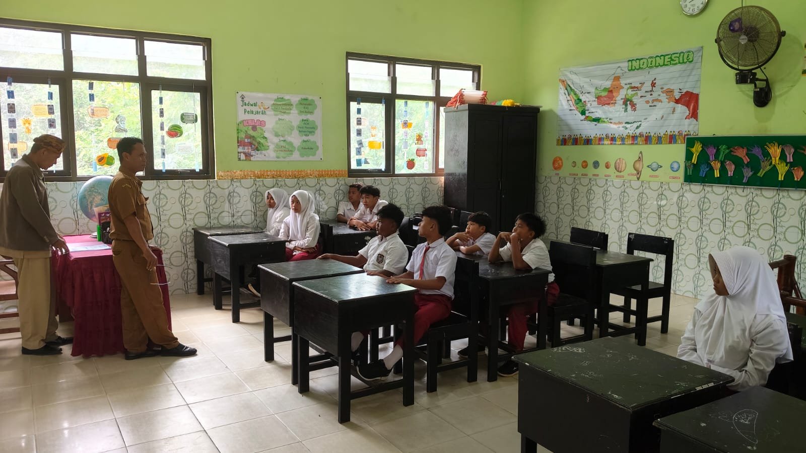 Laksanakan Sosialisasi PPDB ke Sekolah Dasar di Wilayah Kecamatan Rubaru