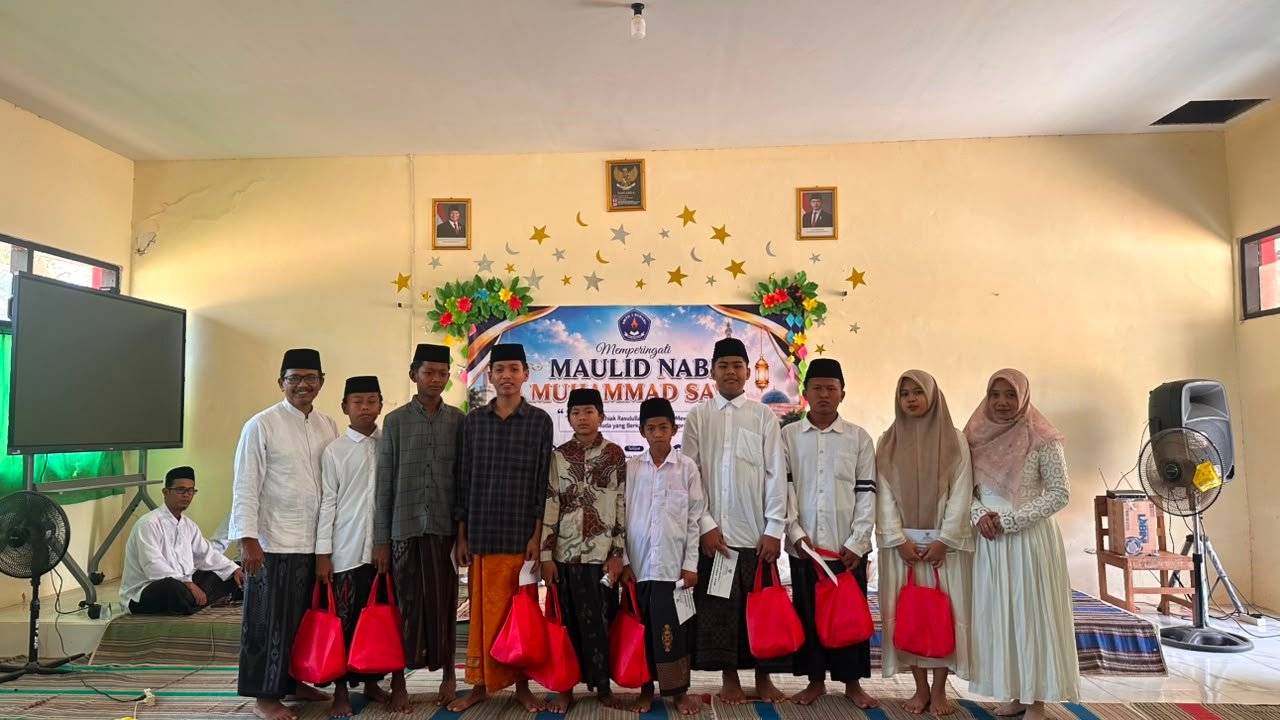 SMP Negeri 1 Rubaru Peringati Maulid Nabi Muhammad SAW, Wujudkan Generasi Muda Berkarakter dan Berprestasi